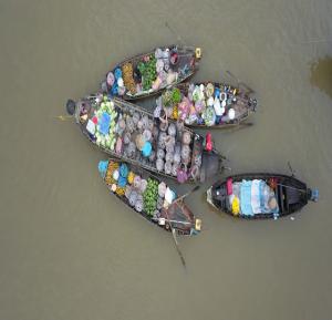 Saigon nach Phnom Penh mit RV Mekong Pandaw