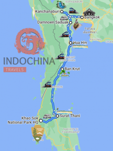 Von Bangkok in den Süden zum Hotelurlaub