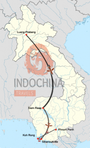 Kombinationsreise Laos und Kambodscha mit Strandurlaub auf Koh Rong