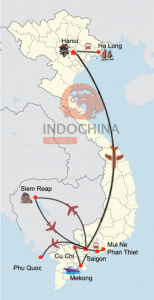 Vietnam kompakt und Angkor - 17 Tage optional mit Badeurlaub in Phan Thiet / Mui Ne oder Phu Quoc
