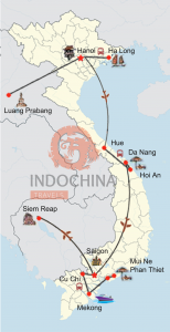 Vietnam, Laos & Kambodscha Reise
